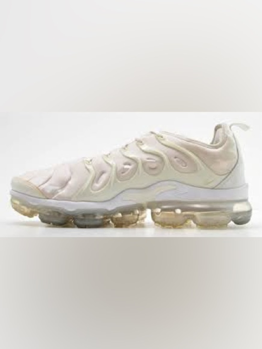 Nike Men's Air VaporMax Plus Cream/White Sneakers